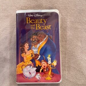 Rare Beauty and The Beast (VHS,1992,Black Diamond Classic) Disney Classic #1325